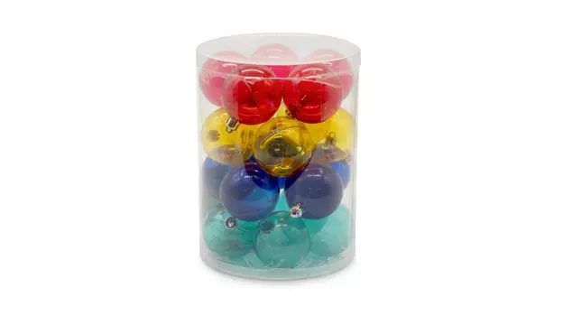 Набор ёлочных игрушек 20 шт. Tub Bubble 6