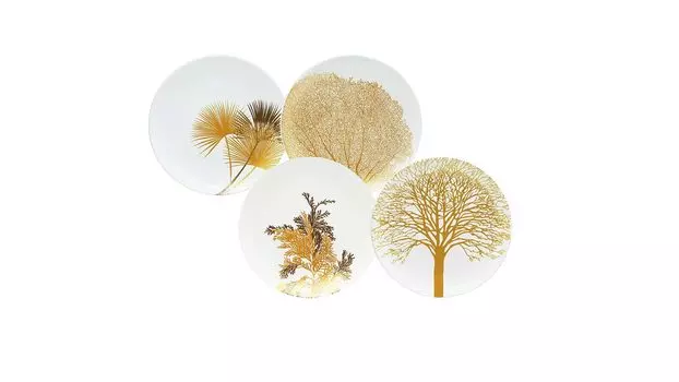 Набор тарелок Singapore, цвет Белый