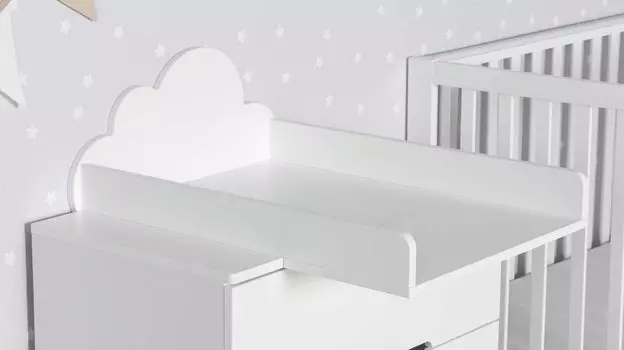Наставка на комод для пеленания Minimi, облако