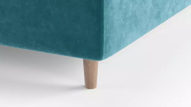 Ножки для кровати, Белый дуб 15 см