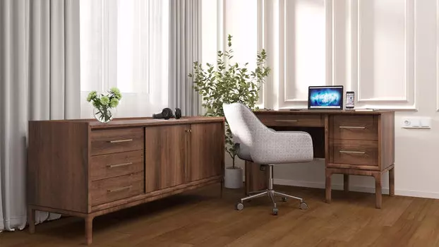 Офис Una, цвет дуб Бостон