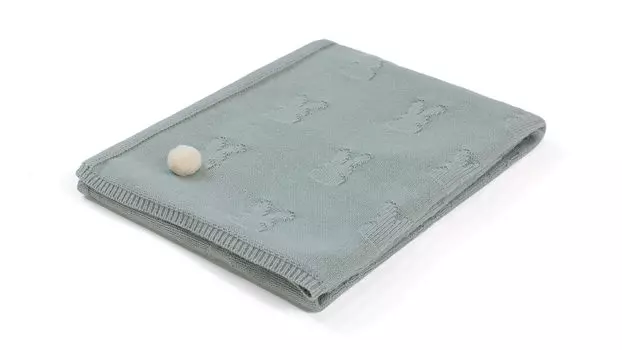 Плед Rabbit, цвет зеленый