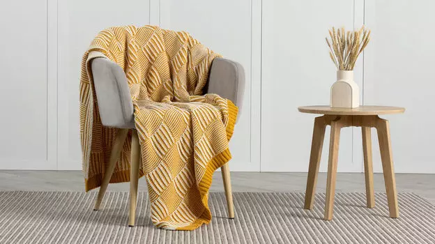 Плед Universal, цвет золотой