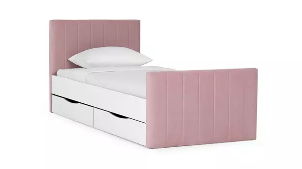 Подростковая кровать Olly, Белый базовый