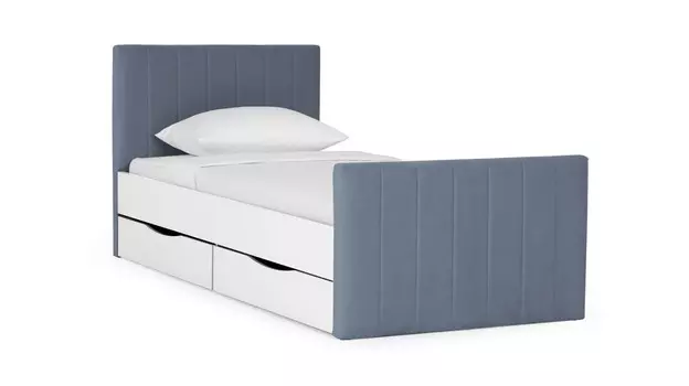 Подростковая кровать Olly, Белый базовый