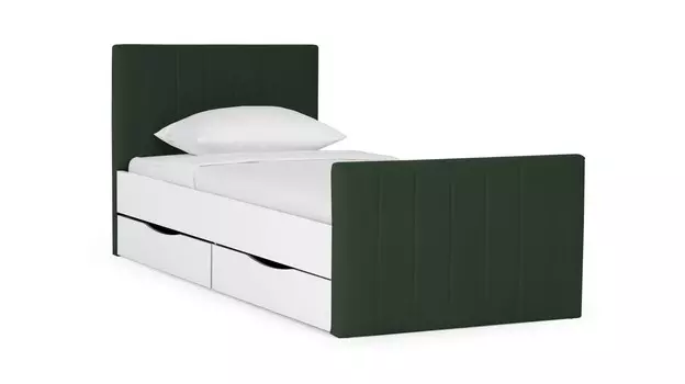 Подростковая кровать Olly, Белый базовый