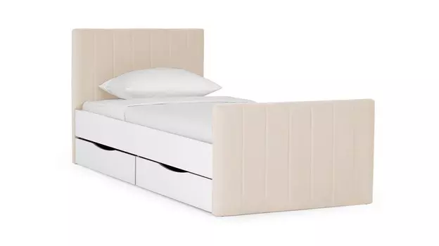 Подростковая кровать Olly, Белый базовый