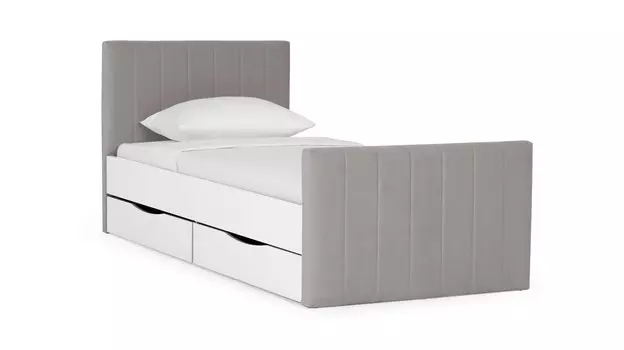 Подростковая кровать Olly, Белый базовый