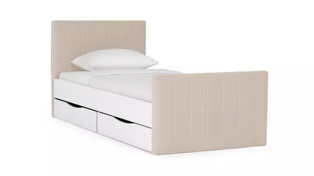 Подростковая кровать Olly, Белый базовый