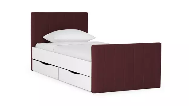 Подростковая кровать Olly, Белый базовый