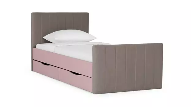 Подростковая кровать Olly, Розовый Антик