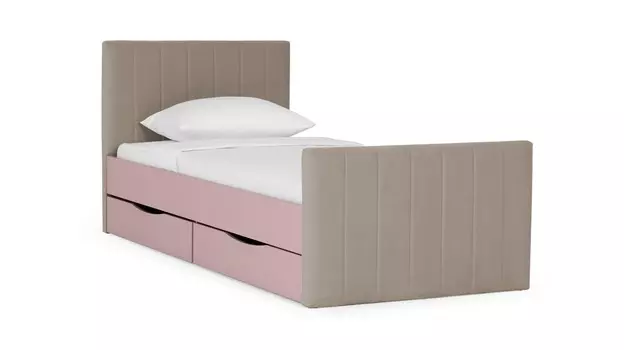 Подростковая кровать Olly, Розовый Антик