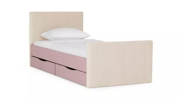 Подростковая кровать Olly, Розовый Антик