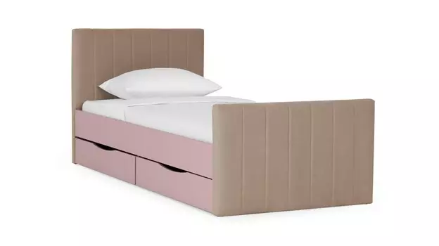 Подростковая кровать Olly, Розовый Антик