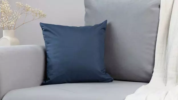 Подушка декоративная Glossy Синий