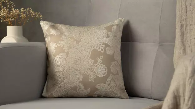 Подушка декоративная Toskana Flora Beige