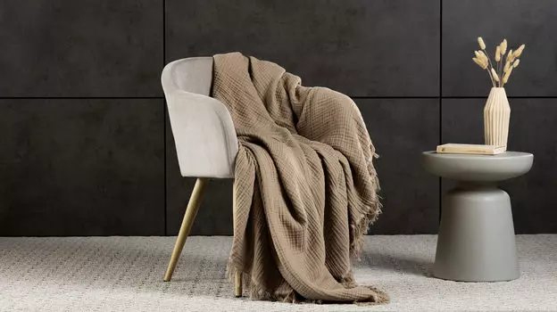 Покрывало Askona Home Muslin, цвет мусс