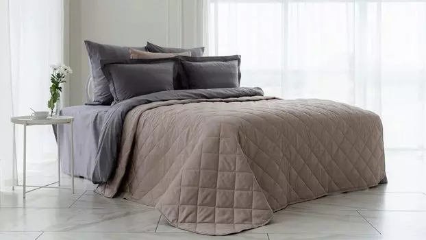 Покрывало хлопковое Askona Home, цвет кремовый