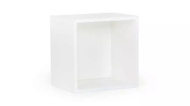 Полка-куб навесная Bruno, цвет Белый