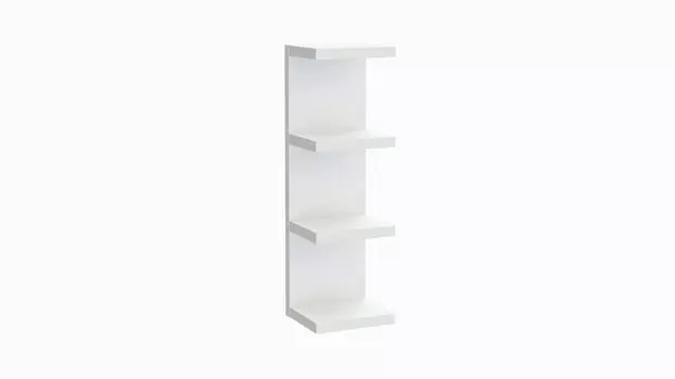 Полка настенная Tokko, цвет Белый