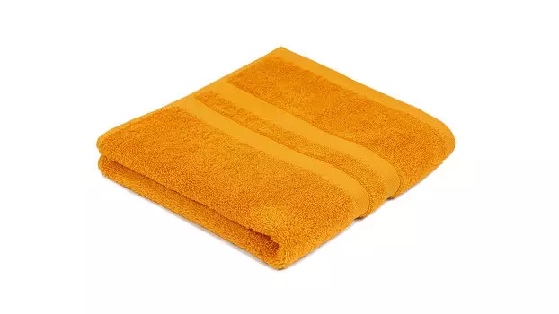 Полотенце Askona Home Dobby цвет горчичный