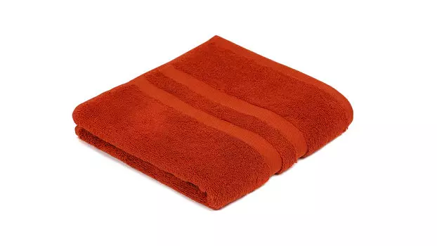 Полотенце Askona Home Dobby цвет терракот