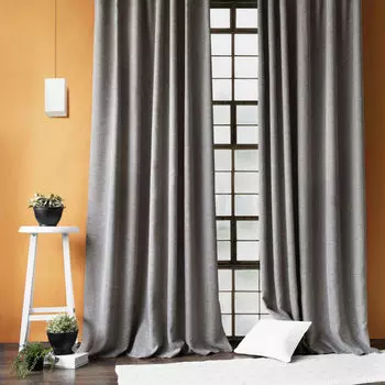 Портьера Askona Home Trend 145 270 см темно-серый