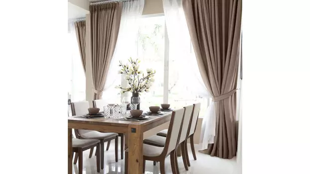 Портьера Волшебная Ночь цвет какао