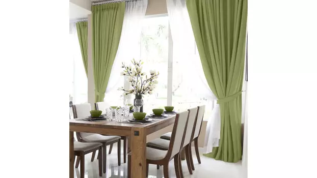 Портьера Волшебная Ночь цвет оливка