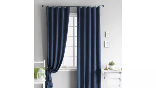Комплект портьер Askona Home Tina 145 270 синий