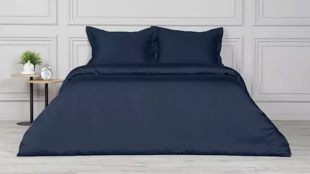 Комплект постельного белья Askona Home, цвет Тёмно-синий