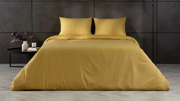 Постельное белье Comfort Cotton, цвет Горчичный