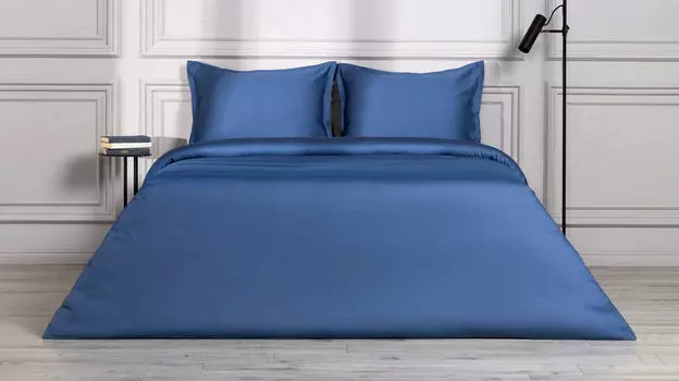 Комплект постельного белья Lite Home, цвет Морская глубина