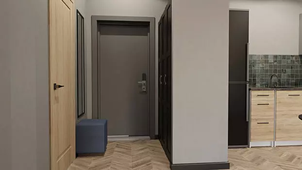 Прихожая темная