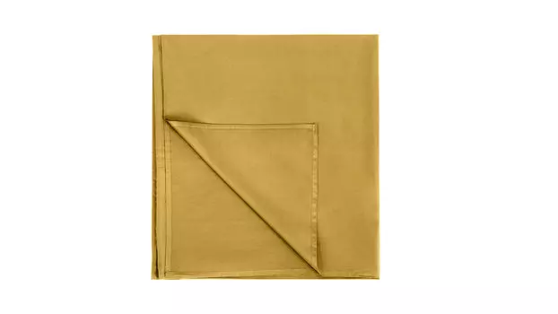 Простыня без резинки Comfort Cotton, цвет Горчичный