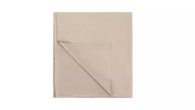 Простыня без резинки Comfort Cotton, цвет: Льняной