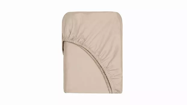 Простыня на резинке Askona Home Line, цвет Анис