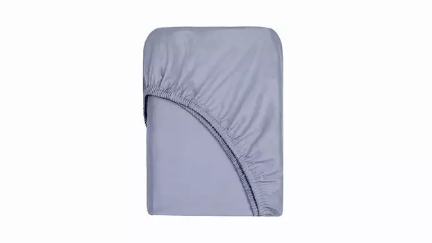 Простыня на резинке Askona Home Line, цвет Деним