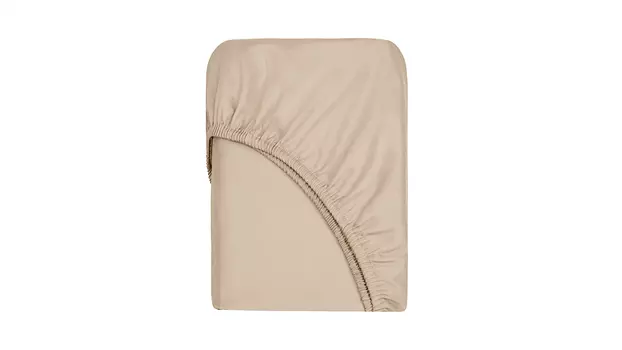 Простыня на резинке Askona Home Scandi, цвет крем