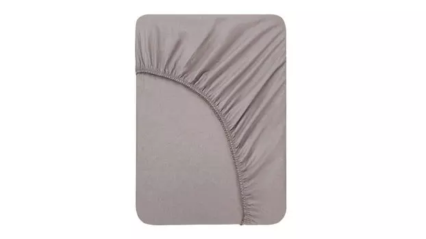 Простыня на резинке Comfort Cotton, цвет Светло-серый