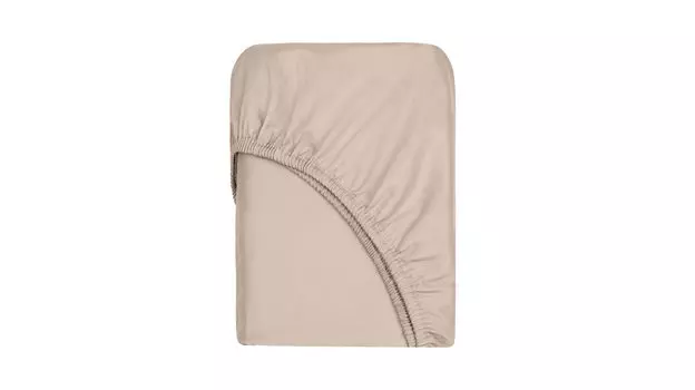 Простыня на резинке Lite Home, цвет Топленое молоко