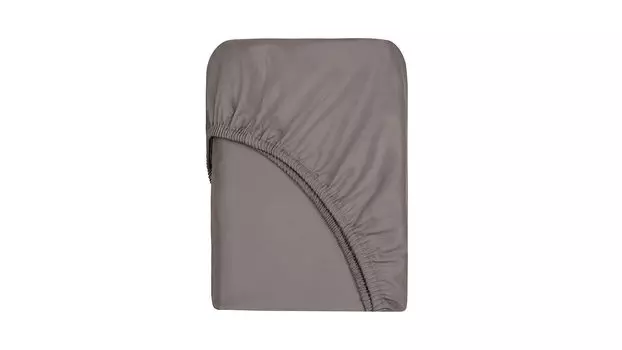 Простыня на резинке Maco Sateen 2.0 Пепельный