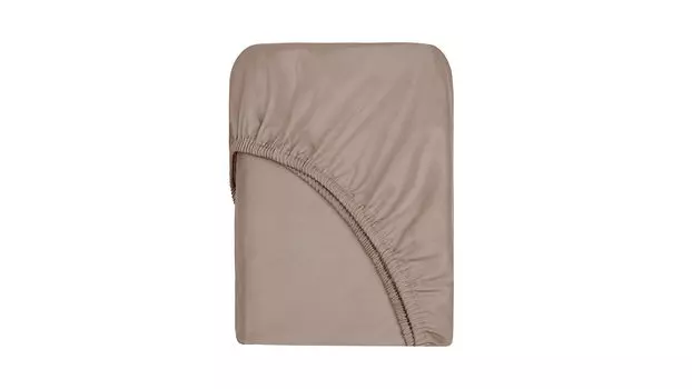 Простыня на резинке Maco Sateen 2.0 Кремовый