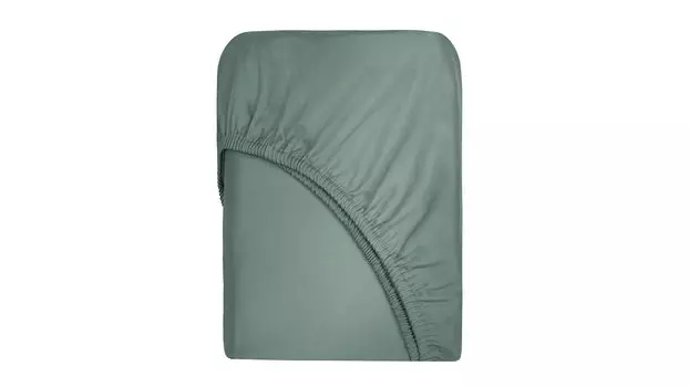 Простыня на резинке Solid Tencel, цвет Зеленый чай