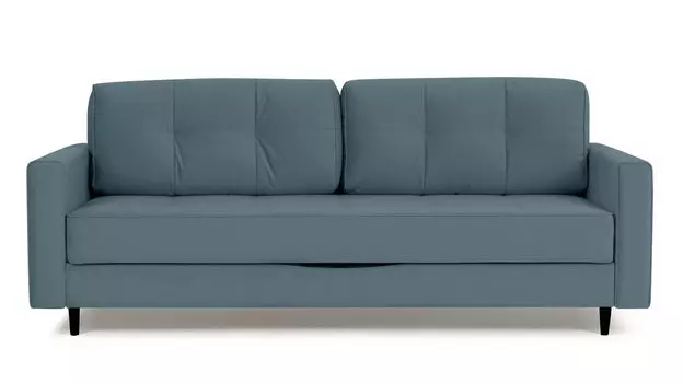 Прямой диван Amani PRO с широкими подлокотниками, ножки пластик