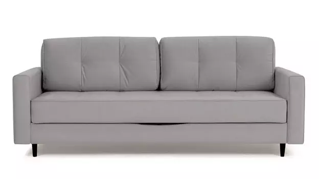 Прямой диван Amani PRO с широкими подлокотниками, ножки пластик