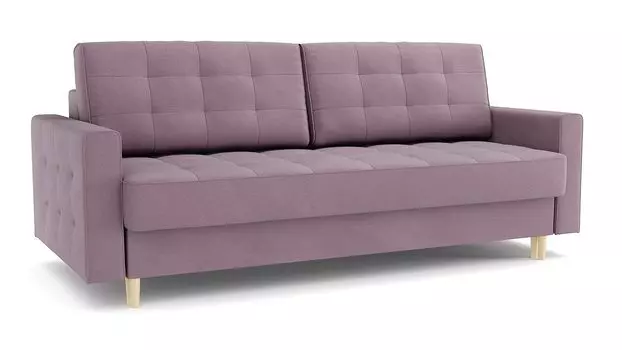 Прямой диван Amani-W с широкими подлокотниками