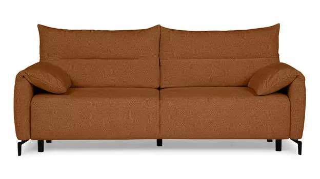 Прямой диван Flex с мягкими откидными подлокотниками