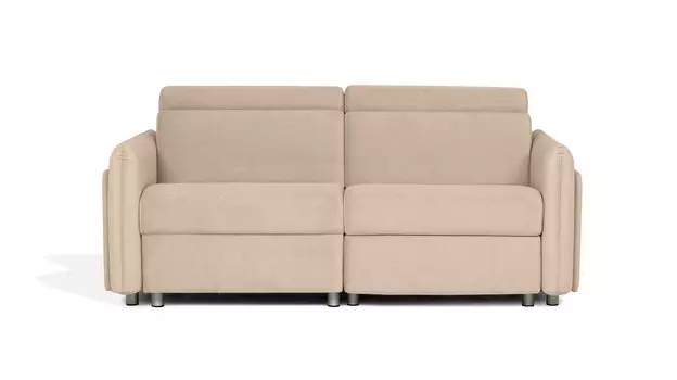 Прямой диван Hogan 2-местный с реклайнером слева