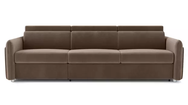 Прямой диван Hogan, трехместный, с реклайнером слева